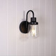 Contemporary Wall Light In Black E27 60W Contemporary Wall Light In Black E27 60W